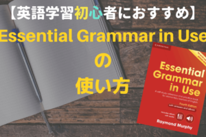 【英語初心者必見】Essential Grammar in Useの使い方