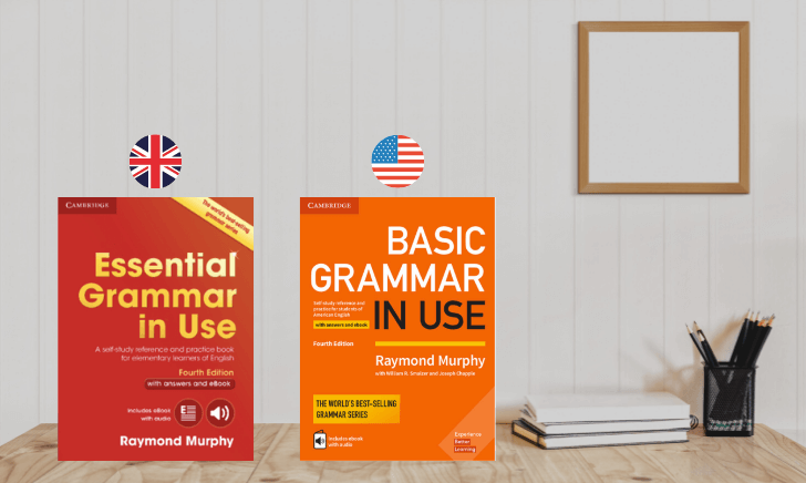 イギリス英語版Grammar in Useシリーズとの内容の違いは？